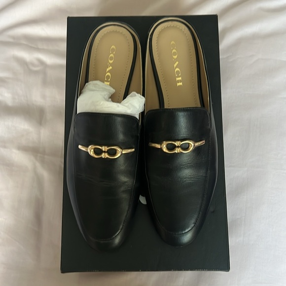 COACH - Sienna leather slide - Picture 2 of 9